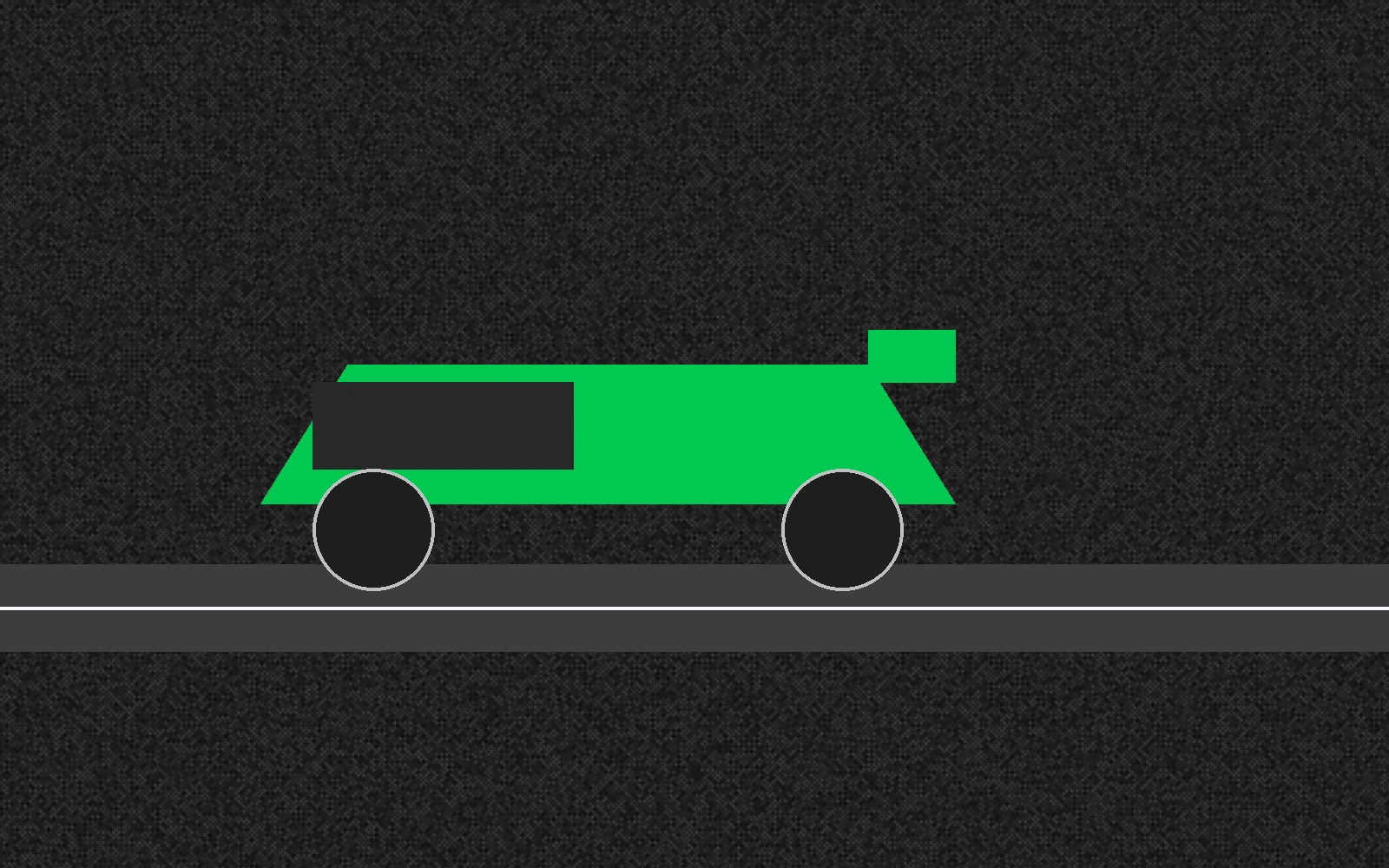 绿色赛道的赛狗比赛